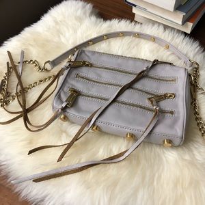 Rebecca Minkoff mini 5-zip convertible cross body